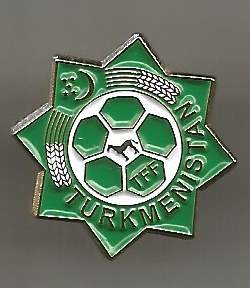 Pin Fussballverband Turkmenistan